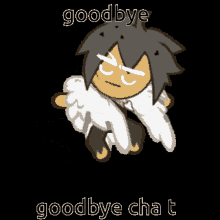 Goodbye Chat Werewolf Cookie Run GIF - Goodbye Chat Werewolf Cookie Run Werewolf Cookie GIFs