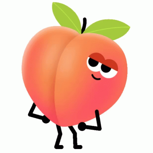 Peach Dance Sticker - Peach Dance Butt - Discover & Share GI