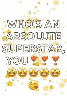 Superstar Whos An Absolute Superstar GIF - Superstar Whos An Absolute Superstar Heart GIFs