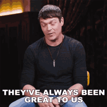 Theyve Always Been Great To Us Brad Arnold GIF - Theyve Always Been Great To Us Brad Arnold 3doors Down GIFs