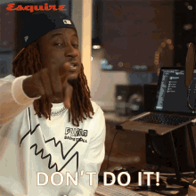 Dont Do It K Camp GIF - Dont Do It K Camp Kristopher Thomas Campbell GIFs