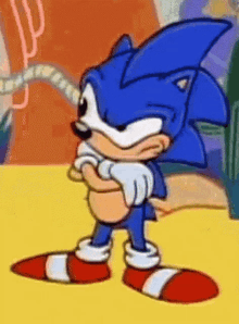 Sonic Im Waiting GIF - Sonic Im Waiting Tapping Foot GIFs