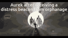 aurek after receiving a distress beacon from orphanage gif heavy machine gun glases sillhouete