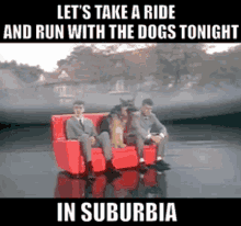 pet shop boys suburbia lets take a ride and run with the dogs tonight new wave