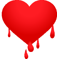 Bleeding Heart Heart Sticker - Bleeding Heart Heart Joypixels Stickers