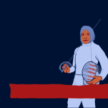 We Can Be Athletes Too Fencer GIF - We Can Be Athletes Too Fencer Fencing GIFs