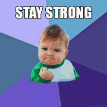 Stay Strong Baby GIF - Stay Strong Baby Cute GIFs