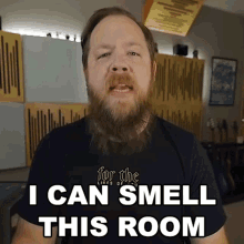 I Can Smell This Room Riffs Beards Gear GIF - I Can Smell This Room Riffs Beards Gear Fluff GIFs