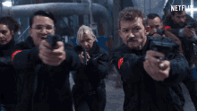 Pointing Gun The Misadventures Of Hedi And Cokeman GIF - Pointing Gun The Misadventures Of Hedi And Cokeman Free Your Hands GIFs
