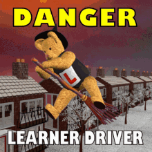 Danger Learner Driver Danger New Driver GIF - Danger Learner Driver Danger New Driver Provisional Licence GIFs