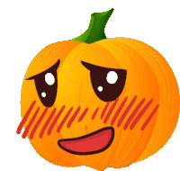 Pumpkin Cute Sticker - Pumpkin Cute Kofu Stickers