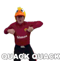 Quack Quack Simon Wiggle Sticker - Quack Quack Simon Wiggle The Wiggles Stickers