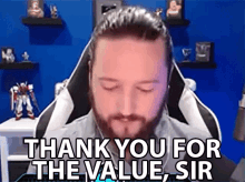 Thank You For The Value Sir Thankful GIF - Thank You For The Value Sir Thank You Thankful GIFs