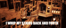 harry potter stairs whip my stairs back and forth funny silly