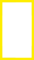 Kelip Yellow Sticker - Kelip Yellow Border Stickers