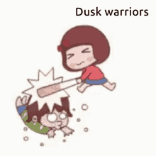 Dusk Smash Dusk Warriors GIF - Dusk Smash Dusk Warriors Hit GIFs