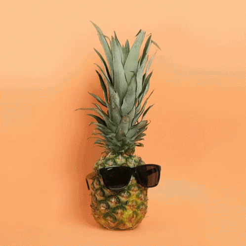 Pineapple Sunglasses GIF - Pineapple Sunglasses GIFs