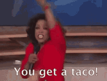 You Get A Taco Oprah Winfrey GIF - You Get A Taco Oprah Winfrey Taco GIFs
