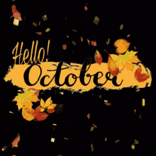Happy October GIF - Happy October 1st GIFs