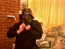 Darth Vader Unmasked GIF - Darth Vader Unmasked Alien GIFs