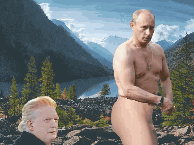 Trump Putin GIF.
