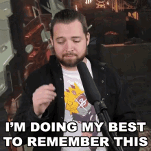 Im Doing My Best To Remember This Bricky GIF - Im Doing My Best To Remember This Bricky Giving My Best To Remember This GIFs