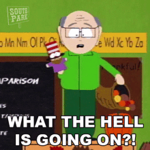 what the hell is going on mr garrison south park s1e9 starvin marvin