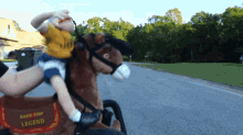 sml jeffy riding pony ride riding
