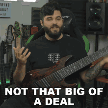 Not That Big Of A Deal Andrew Baena GIF - Not That Big Of A Deal Andrew Baena No Big Deal GIFs