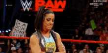 bayley sad frown face wwe