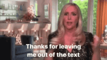 Shannon Leaving Me Out Of The Text GIF - Shannon Leaving Me Out Of The Text Rhoc GIFs