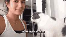 Cat Comforts. GIF - There There There There Human Comfort GIFs
