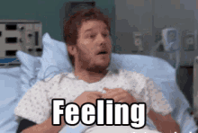 Feeling Better GIF - Chris Pratt Feelingbetter Hospital GIFs