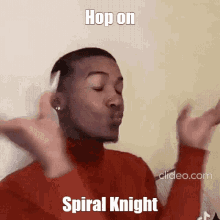 Spiral Knight Hop On GIF - Spiral Knight Hop On Hop On Spiral Knight GIFs