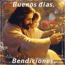 Buenos Dias Bendiciones GIF - Buenos Dias Bendiciones Jesus GIFs