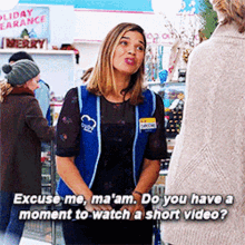 Superstore Amy Sosa GIF - Superstore Amy Sosa Excuse Me Maam GIFs