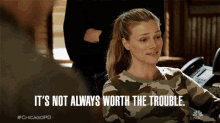 Its Not Always Worth The Trouble Not Worth The Trouble GIF - Its Not Always Worth The Trouble Not Worth The Trouble Its Not Worth It GIFs