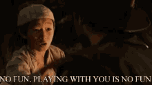 Playing With You Is No Fun Short GIF - Playing With You Is No Fun No Fun Short GIFs
