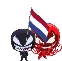 Venom We Are Venom Sticker - Venom We Are Venom Olympische Spelen Stickers