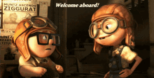 Time For An Adventure GIF - Welcome Aboard Up Movie Disney GIFs