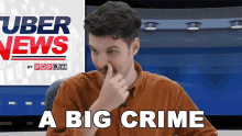 A Big Crime Benedict Townsend GIF - A Big Crime Benedict Townsend Youtuber News GIFs
