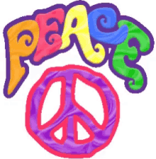 Peace Hippie GIF - Peace Hippie Love GIFs