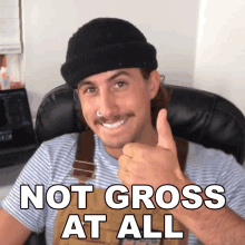 Not Gross At All Bryan Perrenoud GIF - Not Gross At All Bryan Perrenoud Shmoxd GIFs