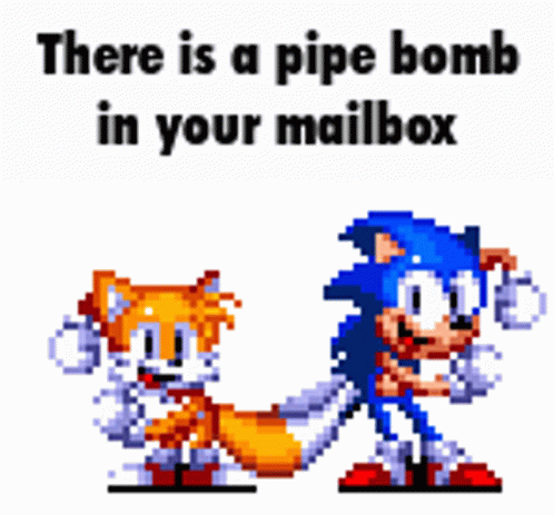 Sonic Pipe Bomb Sticker - Sonic Pipe Bomb - Discover & Share GIFs