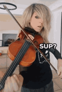 Lindsey Stirling Sup GIF - Lindsey Stirling Sup Emo GIFs