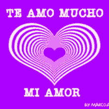 Te Amo Mucho Mi Amor GIF - Te Amo Mucho Mi Amor Heart GIFs