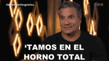 Tamos En El Horno Total El Negro Enrique GIF - Tamos En El Horno Total El Negro Enrique Masterchef Argentina GIFs