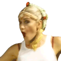 Woah Gwen Stefani Sticker - Woah Gwen Stefani No Doubt Stickers