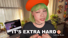 Its Extra Hard Goldie Chan GIF - Its Extra Hard Goldie Chan So Difficult GIFs