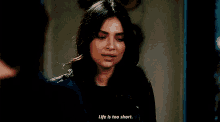 Maggie Sawyer Life Is Too Short GIF - Maggie Sawyer Life Is Too Short Supergirl GIFs